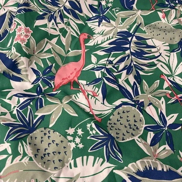 Izod Flamingo Swim Trunks Size Large NWT - Picture 2 of 11